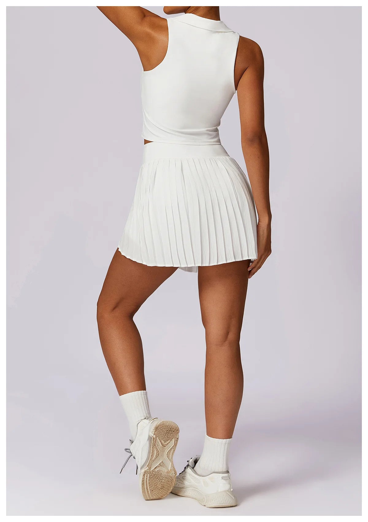 Back Yoga Activewear in White