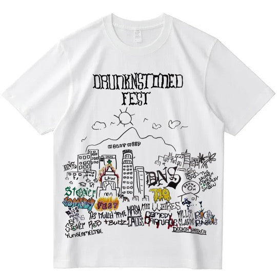 White fest shirt