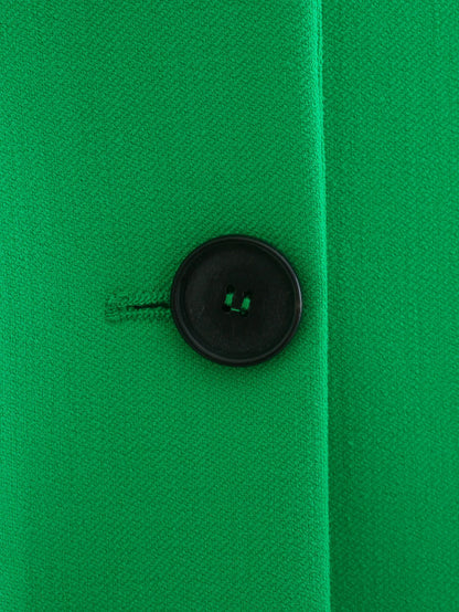 Green Oversized Blazer matching skirt set image 11