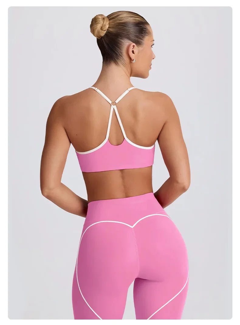 Heart Butt Lifting Yoga Outfit Set