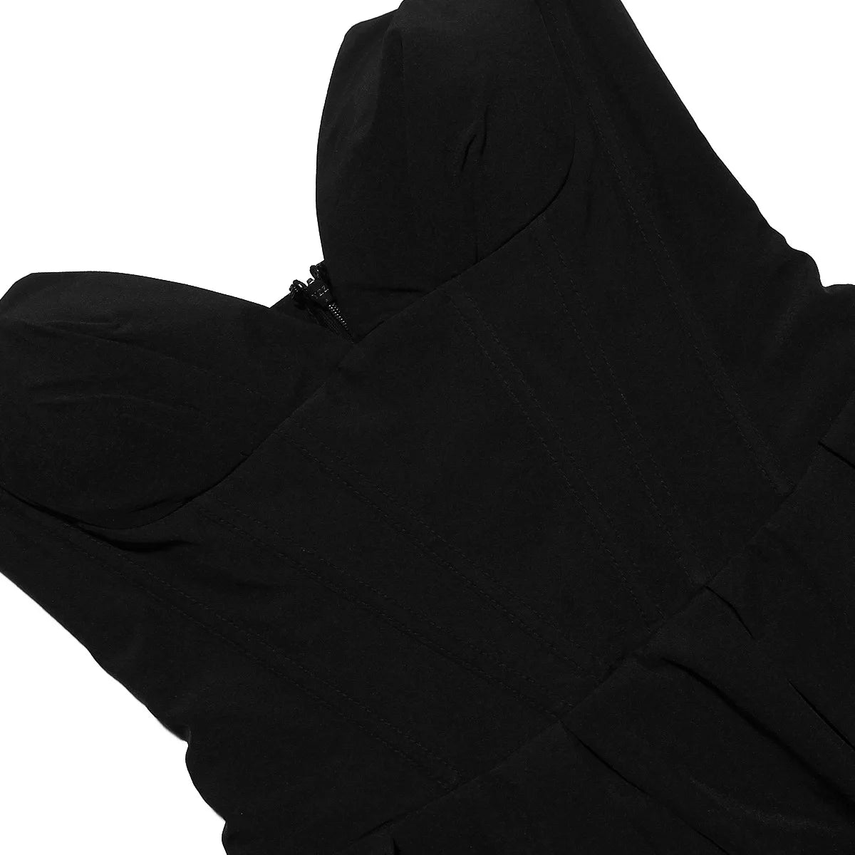 Black Corset Dress Detail
