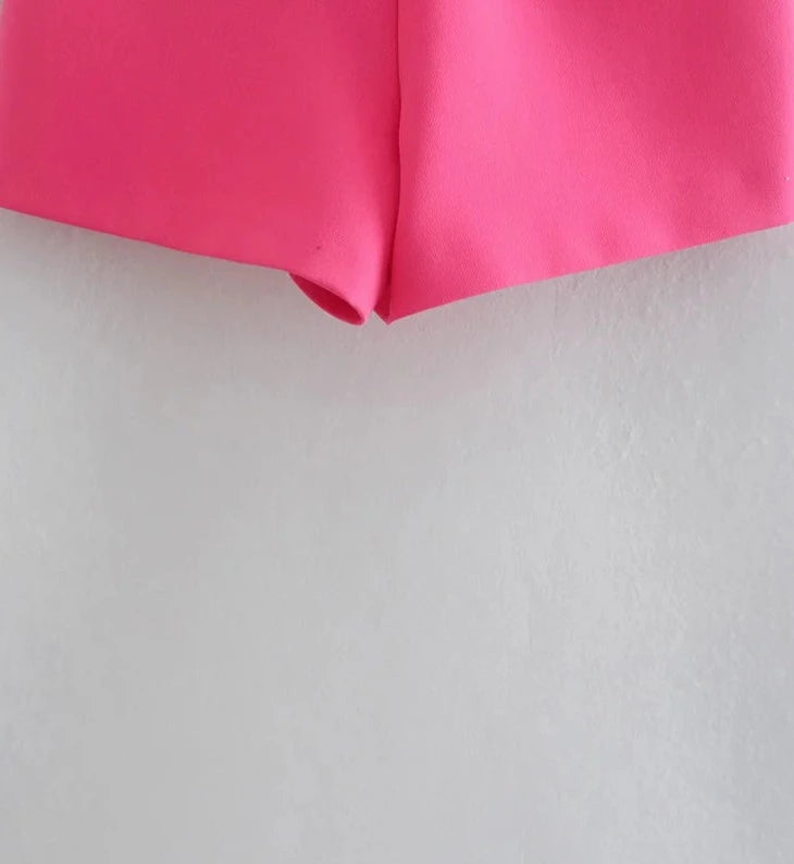 Dreamofthe90s High Waisted Shorts With Skirt