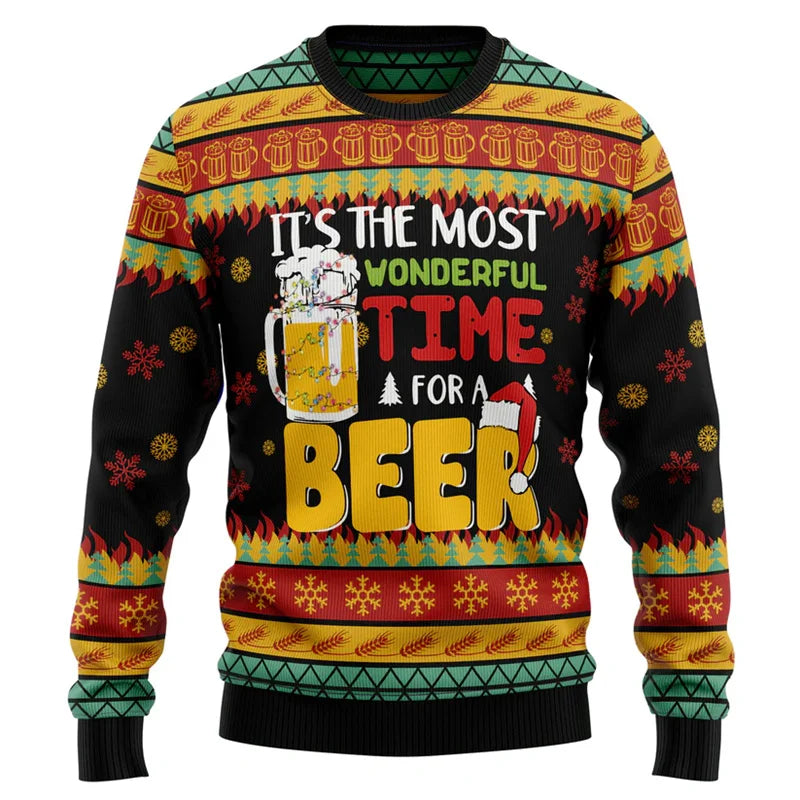 Beer Ugly Holiday Sweater