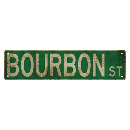 Bourbon St Sign