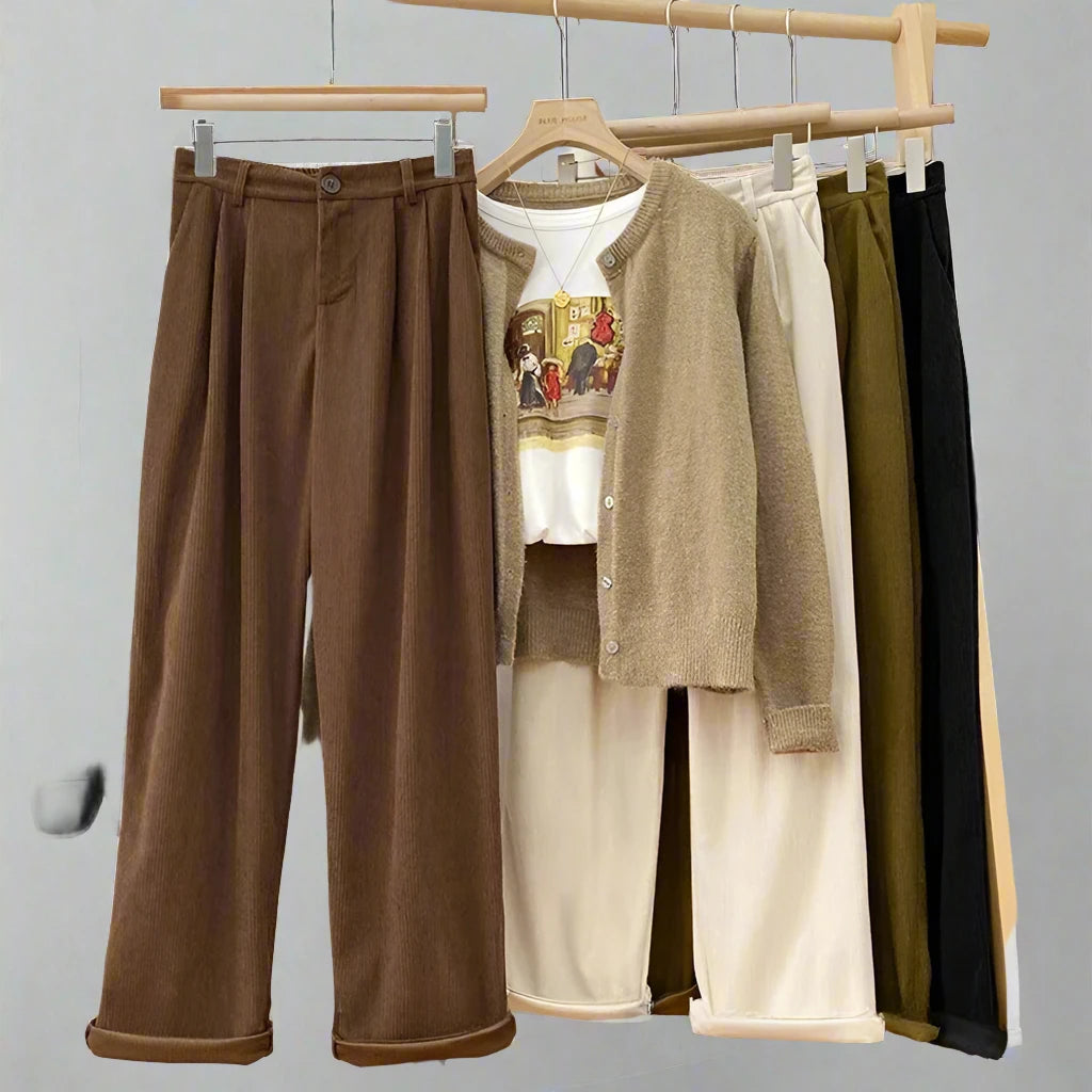 Brown Corduroy Pants