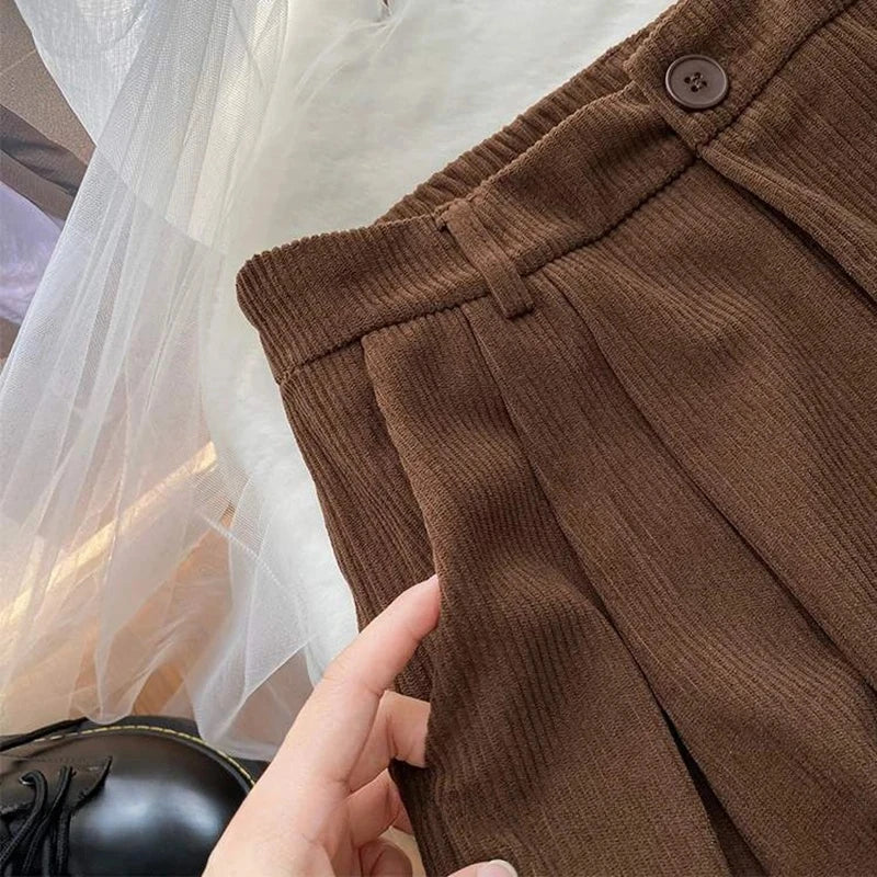 Brown Pants With Pockets