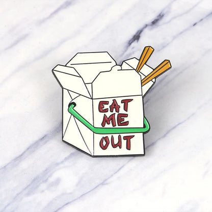 EMO Take Out Brooch