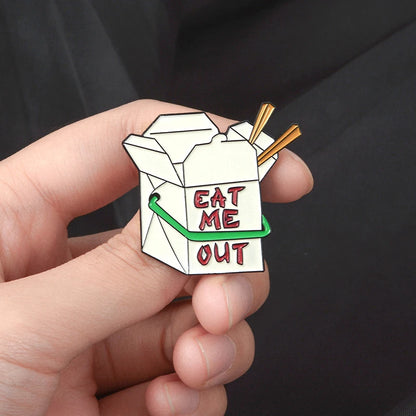 Eat Me Out Brooch