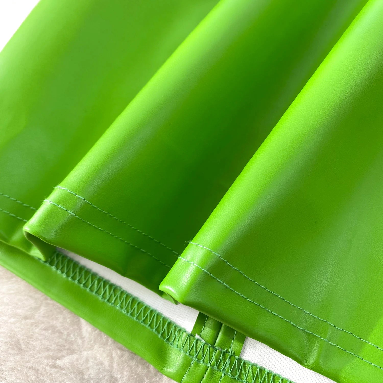 Green Skirt Detail