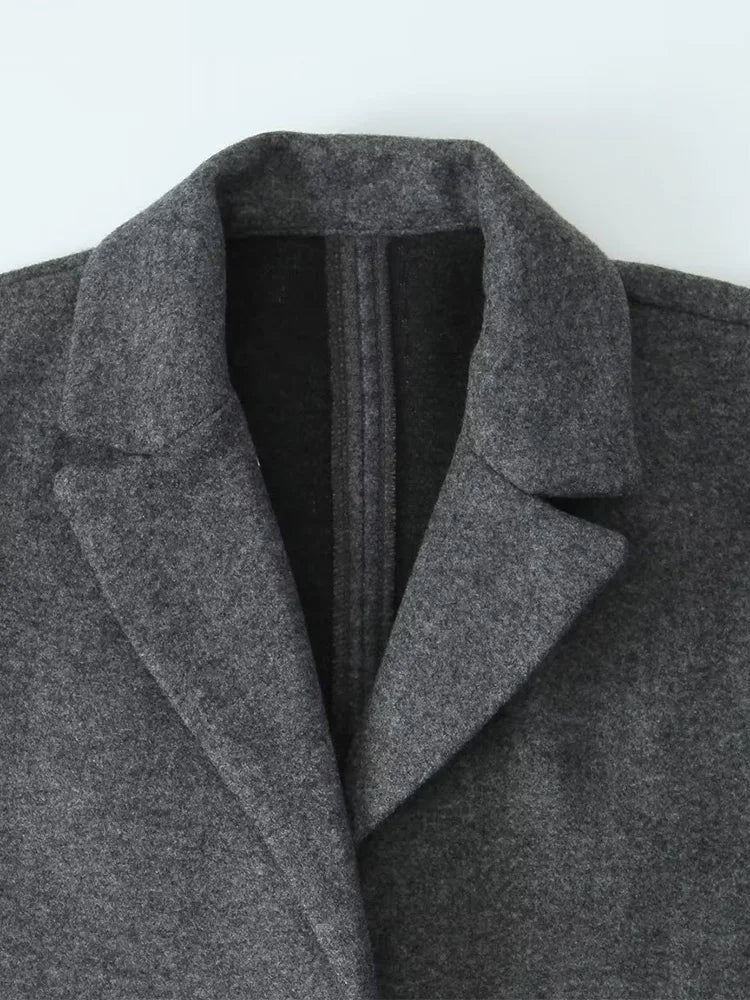 trench coat grey collar