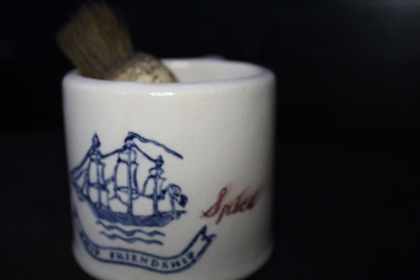 old spice vintage mug