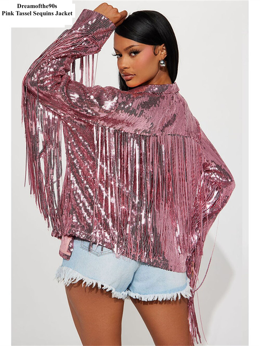 Tassel Sequins Jacket | Dreamofthe90s – The Dream Of The 90's Shoppe