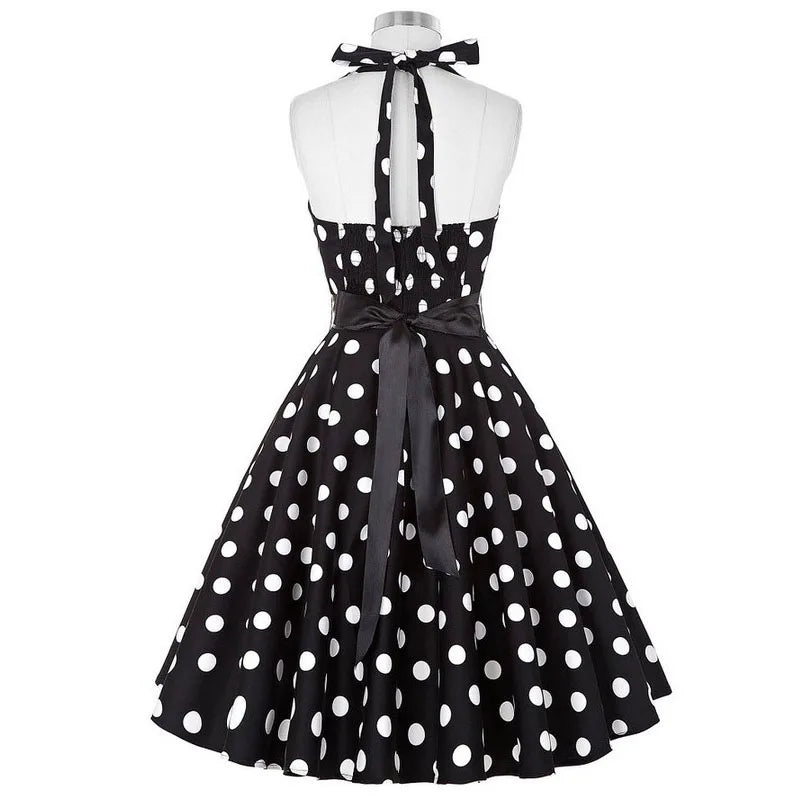 Polka Dot Dress Back