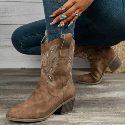 Ankle Western Boots