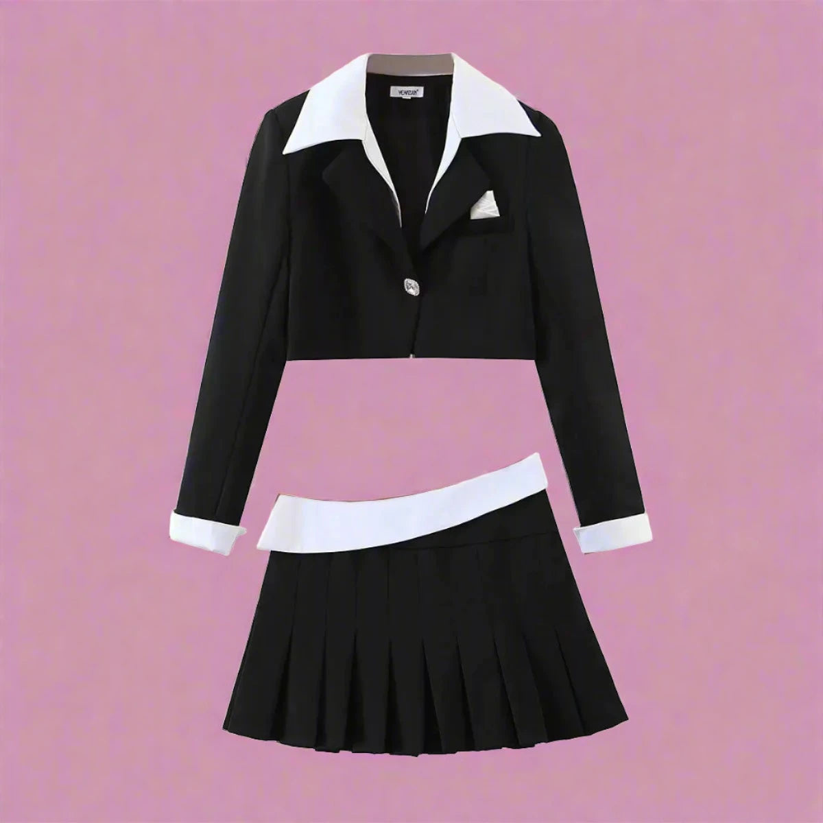 Blazer Mini Skirt Set