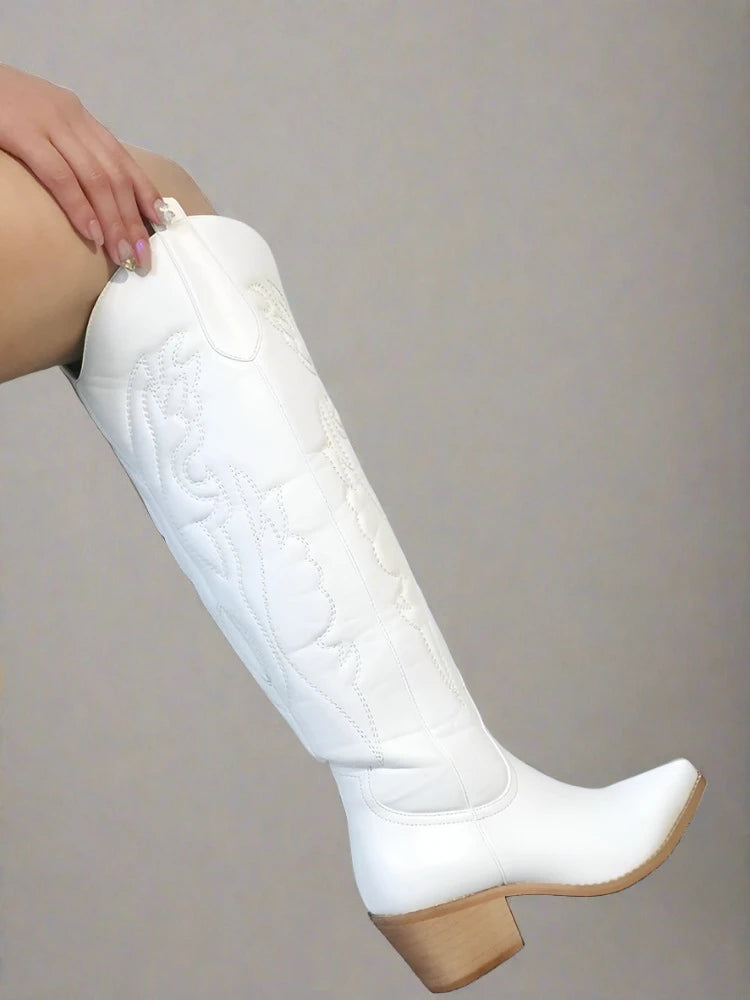 White Western Boots for Women