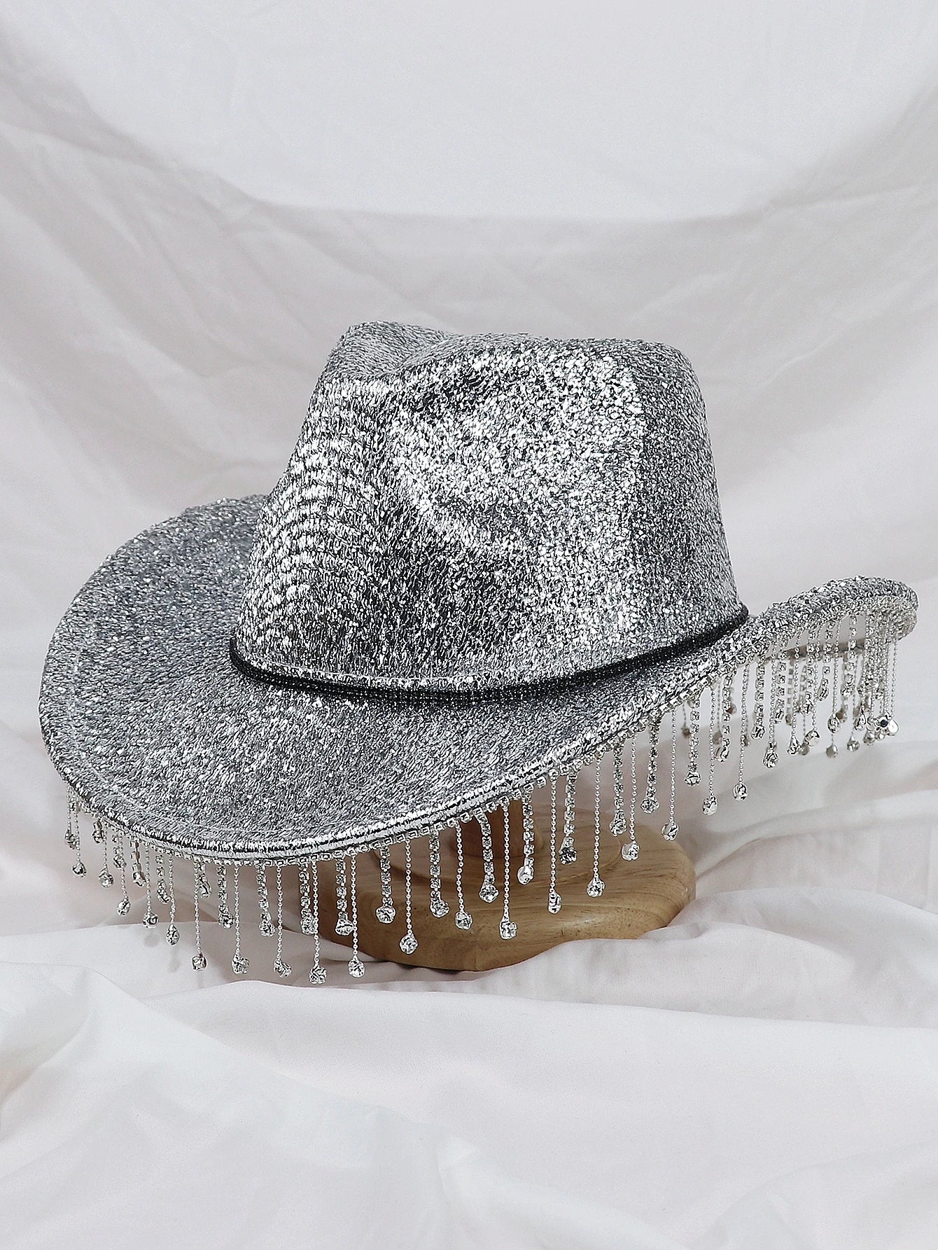 Rhinestone Tassel Cowboy Hat