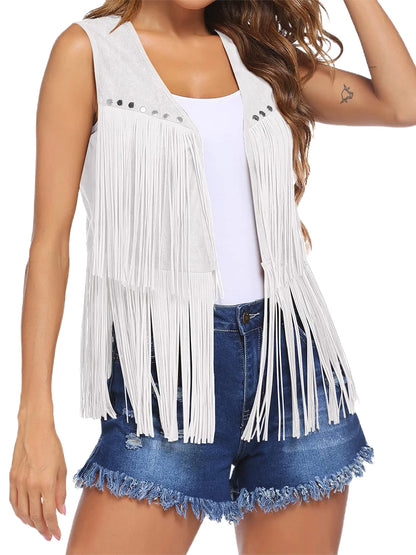 Tassel Fringe Vest