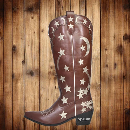 Brown Star Boots