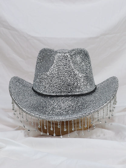 Western Cowboy Tassel Hat