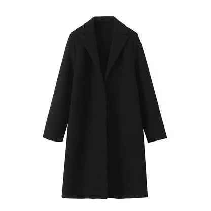 Black Long Trench Coat