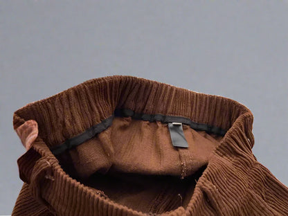 inside brown retro pants