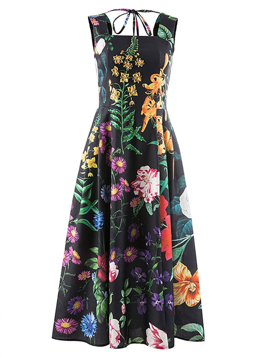 Floral Beaded Gown Dreamofthe90s image 1