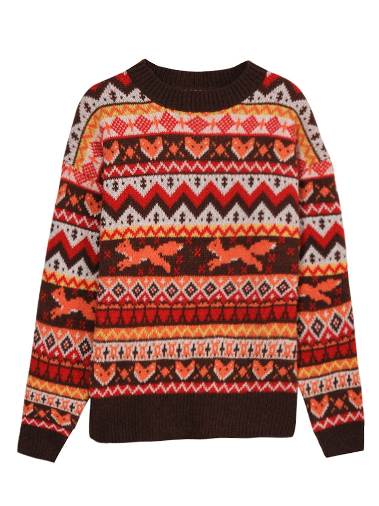 The Foxy Winter Sweater | Dreamofthe90s