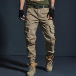 Load image into Gallery viewer, Khaki Mens Military Joggers
