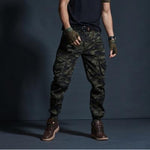 Load image into Gallery viewer, green camo Mens Military Joggers
