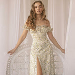 Load image into Gallery viewer, Floral Print Puff Sleeve Dress  | Dreamofthe90s
