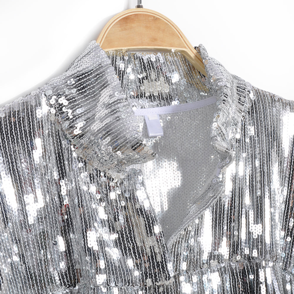 Dreamofthe90s Jacket with Sequins and Tassel  image 8